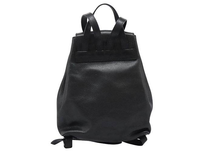 Céline Zaino in pelle nero e oro Auth EC484 D'oro - vista 3