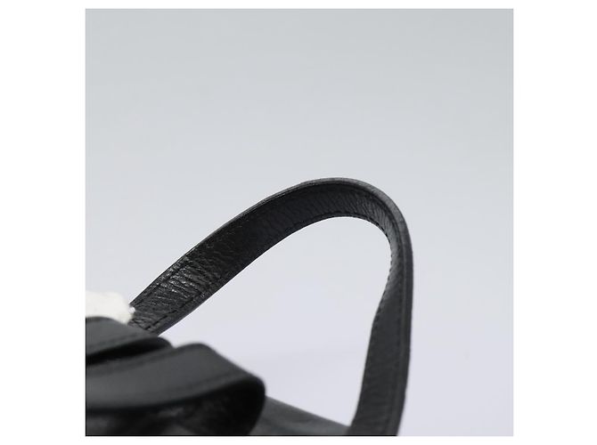 Céline Zaino in pelle nero e oro Auth EC484 D'oro - vista 8