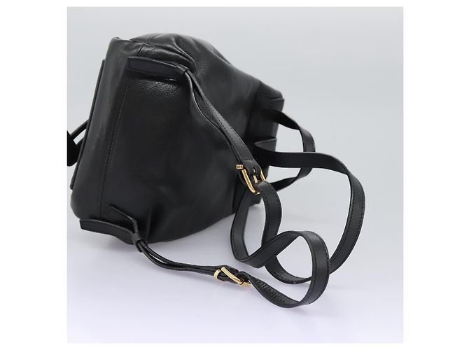 Céline Zaino in pelle nero e oro Auth EC484 D'oro - vista 9