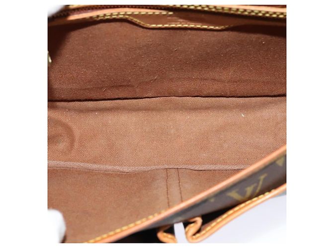 LOUIS VUITTON Monogram Gibeciere MM Borsa a Spalla M42247 LV Auth ep7955 Monogramma - vista 11