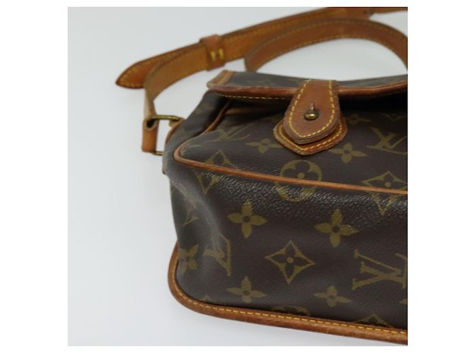 LOUIS VUITTON Monogram Gibeciere MM Borsa a Spalla M42247 LV Auth ep7955 Monogramma - vista 14
