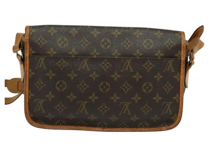 LOUIS VUITTON Monogram Gibeciere MM Borsa a Spalla M42247 LV Auth ep7955 Monogramma - vista 2