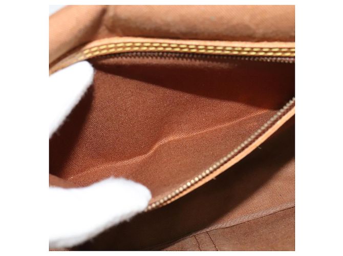 LOUIS VUITTON Monogram Gibeciere MM Borsa a Spalla M42247 LV Auth ep7955 Monogramma - vista 21