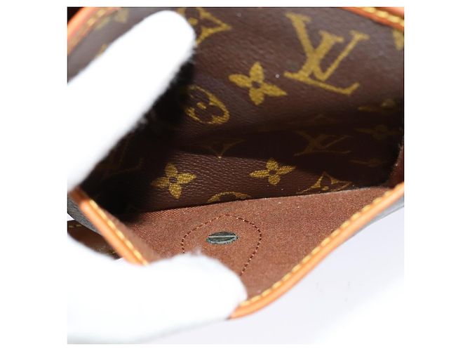 LOUIS VUITTON Monogram Gibeciere MM Borsa a Spalla M42247 LV Auth ep7955 Monogramma - vista 22