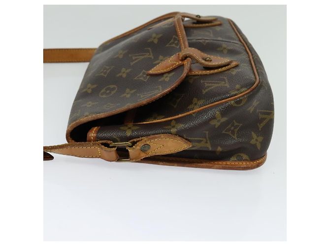 LOUIS VUITTON Monogram Gibeciere MM Borsa a Spalla M42247 LV Auth ep7955 Monogramma - vista 3