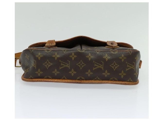 LOUIS VUITTON Monogram Gibeciere MM Borsa a Spalla M42247 LV Auth ep7955 Monogramma - vista 5