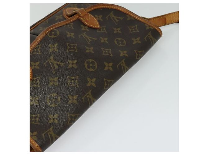 LOUIS VUITTON Monogram Gibeciere MM Borsa a Spalla M42247 LV Auth ep7955 Monogramma - vista 6