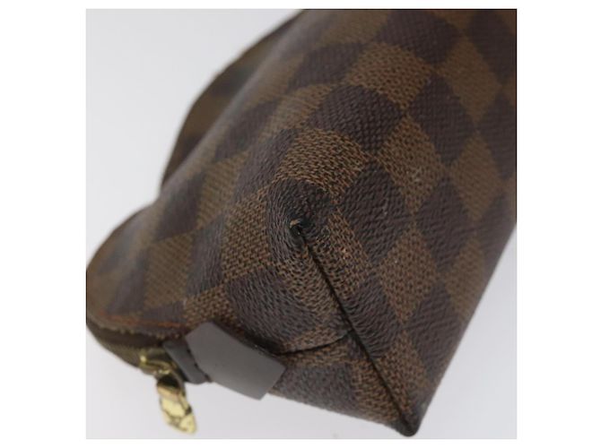 LOUIS VUITTON Kosmetiktäschchen Damier Ebene PM Pouch N47516 LV Auth KD199 - Ansicht 14