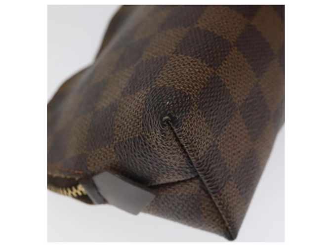 LOUIS VUITTON Kosmetiktäschchen Damier Ebene PM Pouch N47516 LV Auth KD199 - Ansicht 16