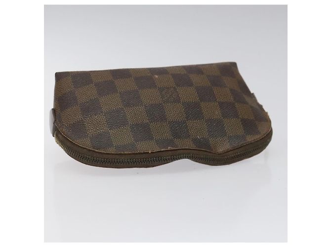 LOUIS VUITTON Kosmetiktäschchen Damier Ebene PM Pouch N47516 LV Auth KD199 - Ansicht 5