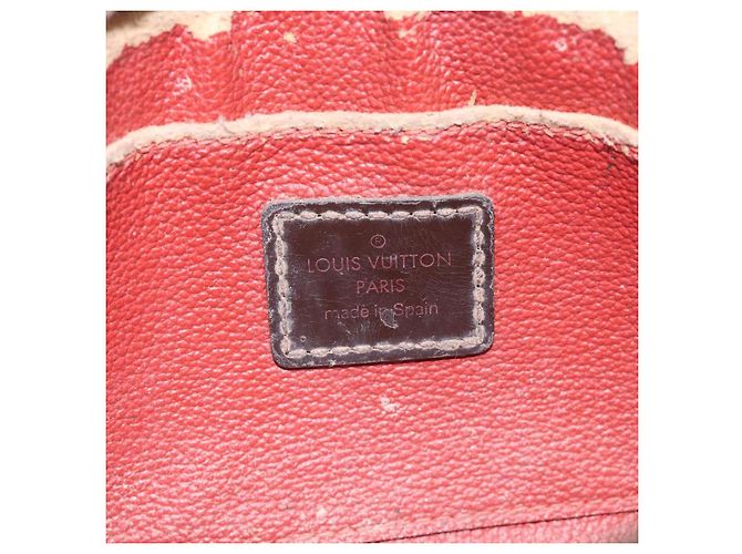LOUIS VUITTON Kosmetiktäschchen Damier Ebene PM Pouch N47516 LV Auth KD199 - Ansicht 9