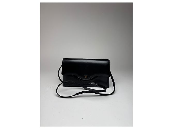 Vintage Givenchy 4G Leder Tasche Schwarz - Ansicht 10