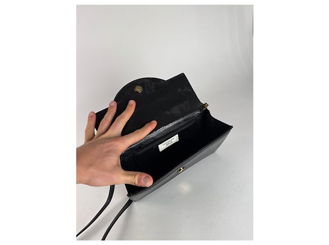 Vintage Givenchy 4G Leder Tasche Schwarz - Ansicht 2