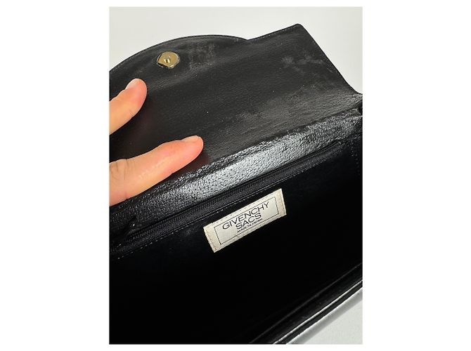 Vintage Givenchy 4G Leder Tasche Schwarz - Ansicht 3