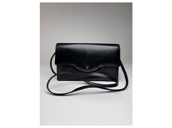 Vintage Givenchy 4G Leder Tasche Schwarz - Ansicht 6