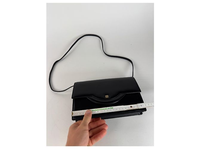 Vintage Givenchy 4G Leder Tasche Schwarz - Ansicht 8