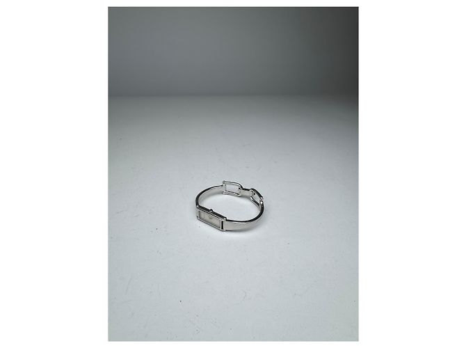 Orologio in acciaio vintage Gucci Horsebit argento - vista 13