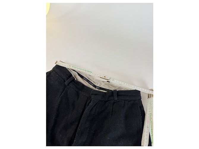 Vintage Dolce & Gabbana Wollhose schwarz 46/S - Ansicht 14