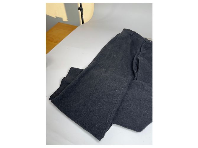 Vintage Dolce & Gabbana Wollhose schwarz 46/S - Ansicht 15