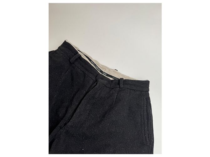 Vintage Dolce & Gabbana Wollhose schwarz 46/S - Ansicht 16