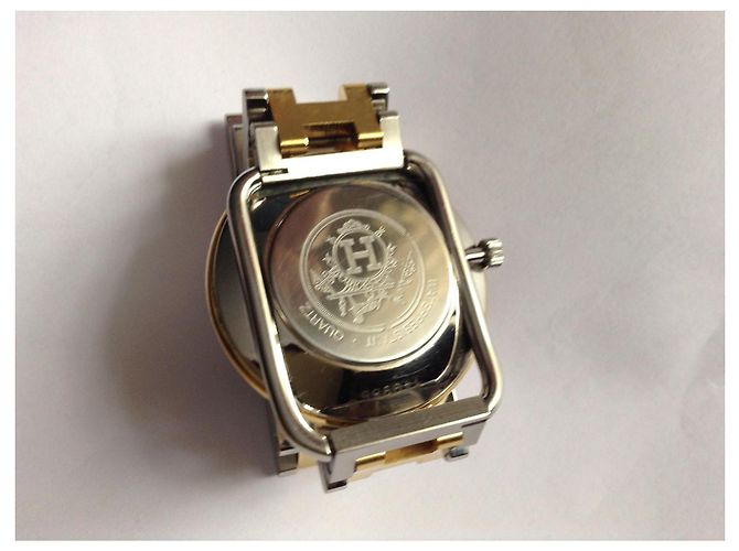 Constance Hermès Arceau Uhr Gold Stahl 33mm Golden - Ansicht 3