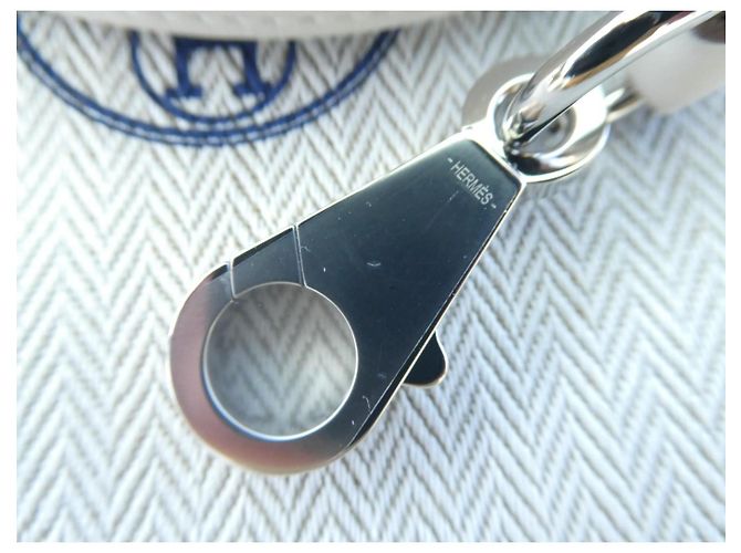 Cinghia a spalla Hermès Kelly bianca lunghezza 91cm nuova Bianco - vista 4