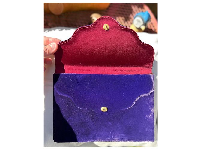 Pochette Yves Saint Laurent Viola scuro - vista 7