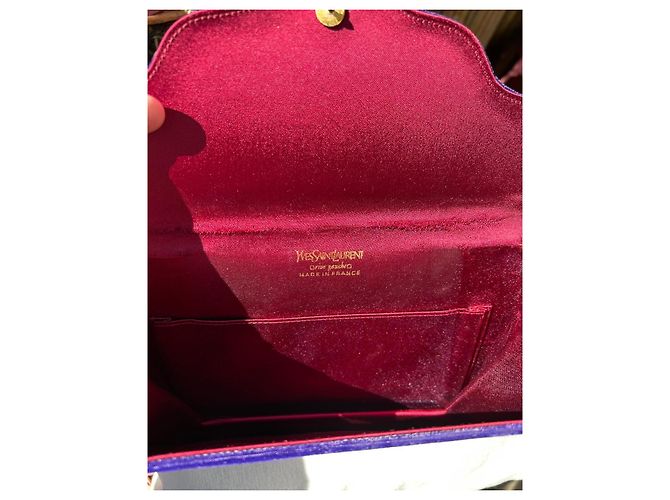 Pochette Yves Saint Laurent Viola scuro - vista 9