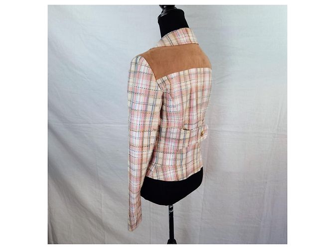 Chaqueta Tartán D&G Estilo Y2K Algodón Multicolor - vista 2