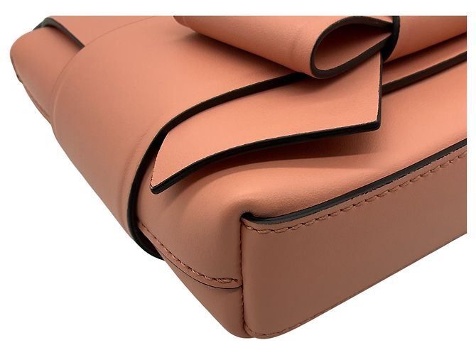 Acne Studios Pink Leather Misubi Micro Crossbody Bag - view 5