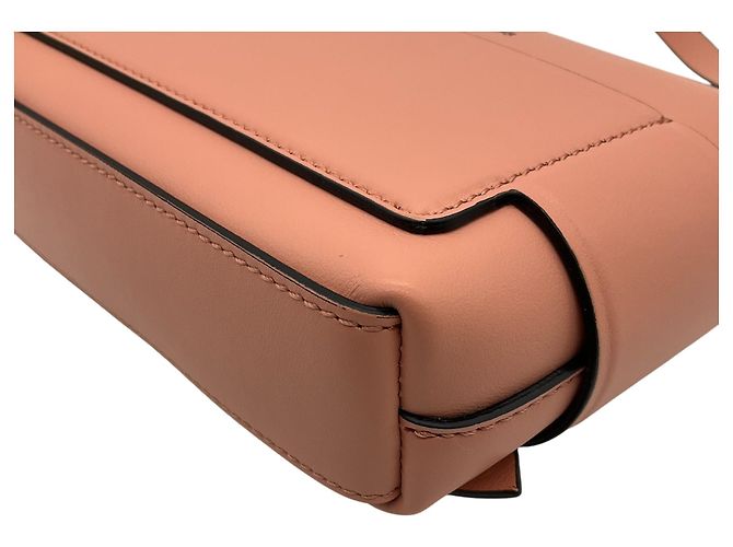 Acne Studios Pink Leather Misubi Micro Crossbody Bag - view 6