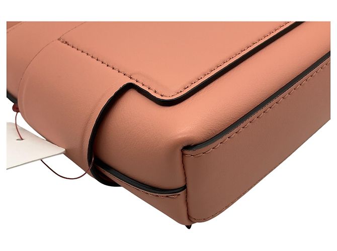 Acne Studios Pink Leather Misubi Micro Crossbody Bag - view 7