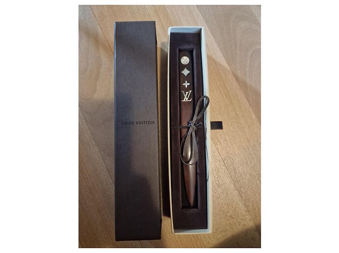 Ouvre-lettres Louis Vuitton Bois Marron - vue 2