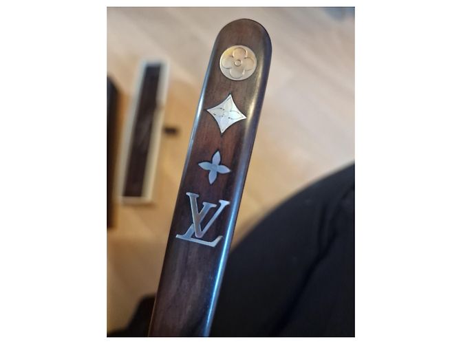 Ouvre-lettres Louis Vuitton Bois Marron - vue 4