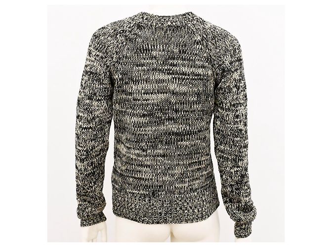 Isabel Marant Etoile Geflochtenes Strickwolloberteil Isabel Marant Étoile Größe S Schwarz Roh - Ansicht 7