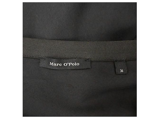 Autre Marque Falda midi fluida de viscosa Marc' O Polo en gris grafito oscuro talla S Gris antracita - vista 5