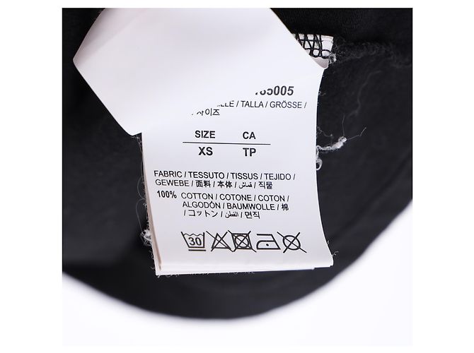 Off White Camiseta Off-White con flechas goteantes en algodón negro - vista 10