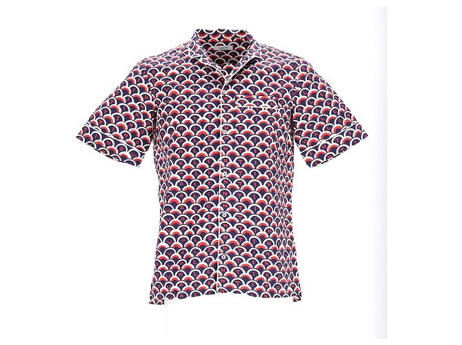Valentino Garavani Camicia Regular-Fit con stampa logo Valentino in cotone multicolore - vista 7