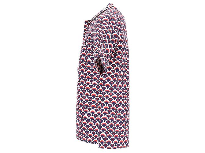 Valentino Garavani Camicia Regular-Fit con stampa logo Valentino in cotone multicolore - vista 8
