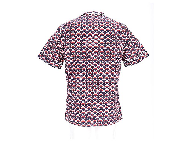 Valentino Garavani Camicia Regular-Fit con stampa logo Valentino in cotone multicolore - vista 9
