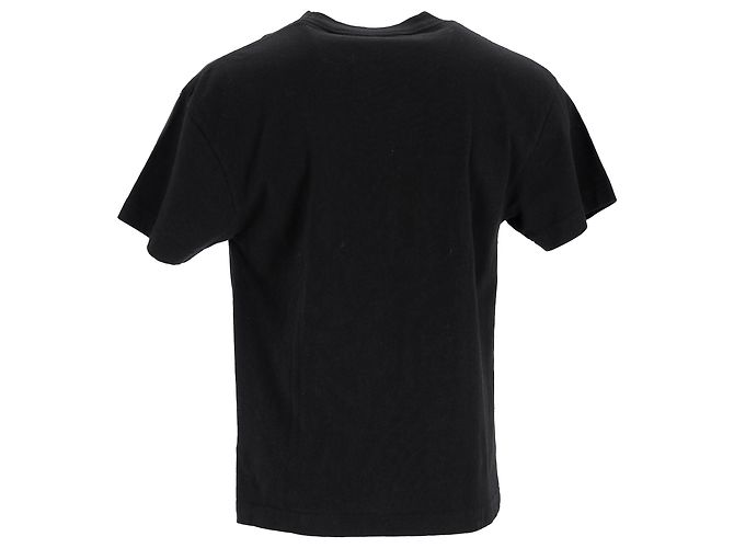 Camiseta oversized de algodón negro con logo gótico Palm Angels - vista 3