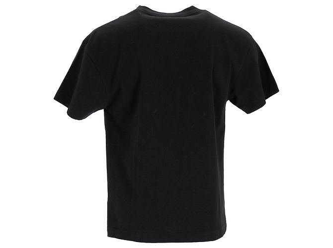 Camiseta oversized de algodón negro con logo gótico Palm Angels - vista 9