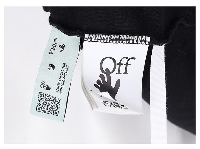 Off White Off-White Marker S/S Over T-shirt in Black Cotton - view 11