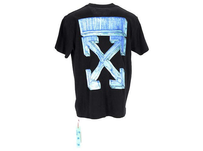 Off White Off-White Marker S/S Over T-shirt in Black Cotton - view 3