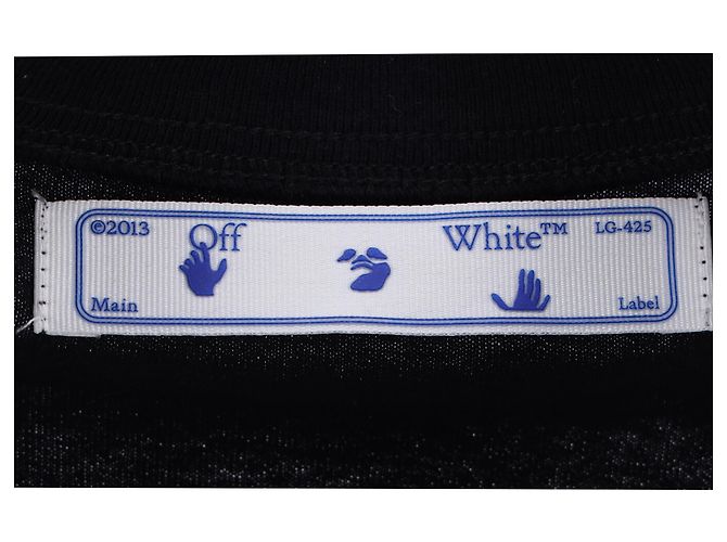 Off White Off-White Marker S/S Over T-shirt in Black Cotton - view 4