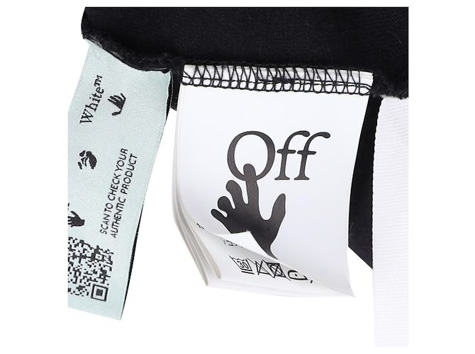 Off White Off-White Marker S/S Over T-shirt in Black Cotton - view 5