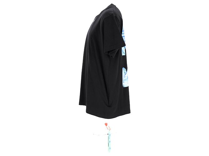Off White Off-White Marker S/S Over T-shirt in Black Cotton - view 8