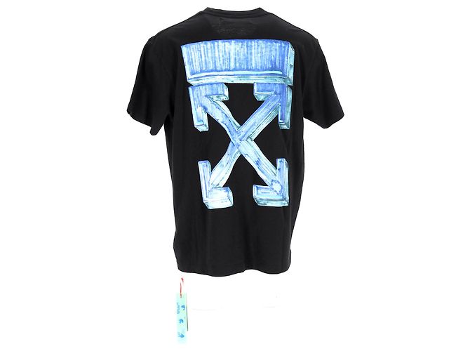 Off White Off-White Marker S/S Over T-shirt in Black Cotton - view 9