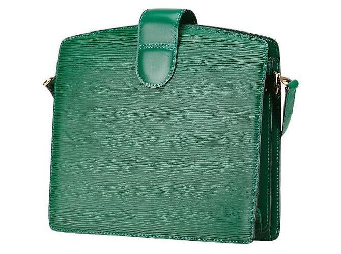 Borsa a Spalla Epi Capucines M52344 di Louis Vuitton Verde - vista 2