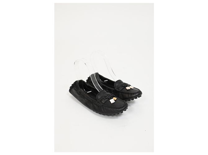 Mocassini Louis Vuitton in pelle nera Nero - vista 11